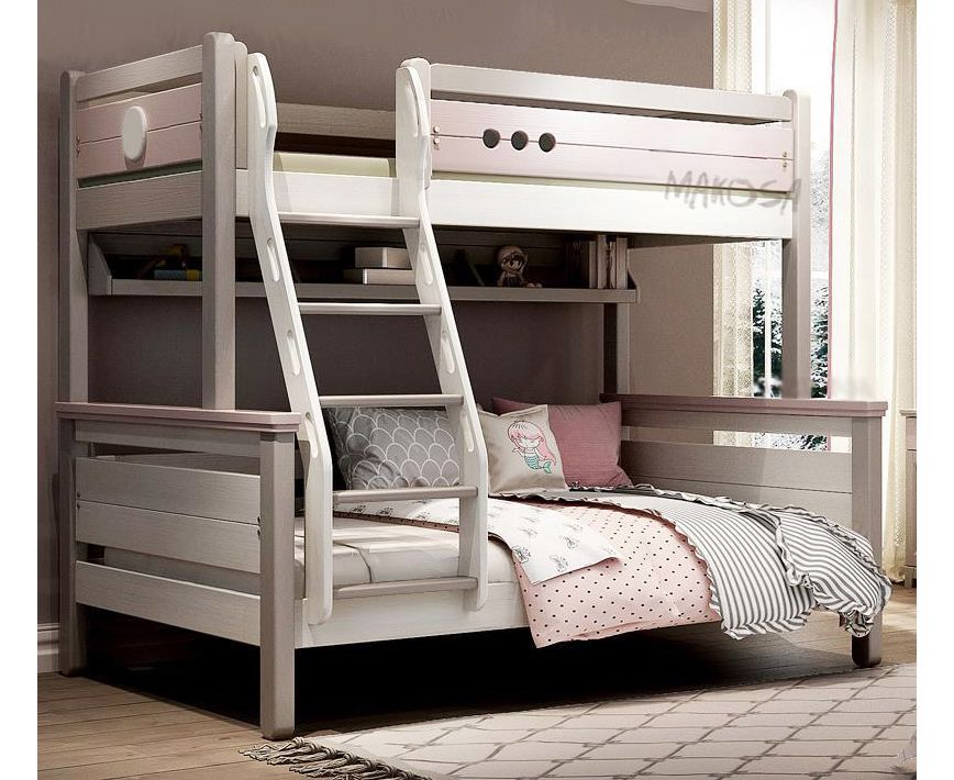 картинка Двухъярусная кровать из сосны Суоми-1 от магазина makosa.ru